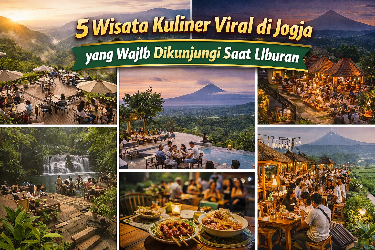5 Wisata Kuliner Viral di Jogja yang Wajib Dikunjungi Saat Liburan