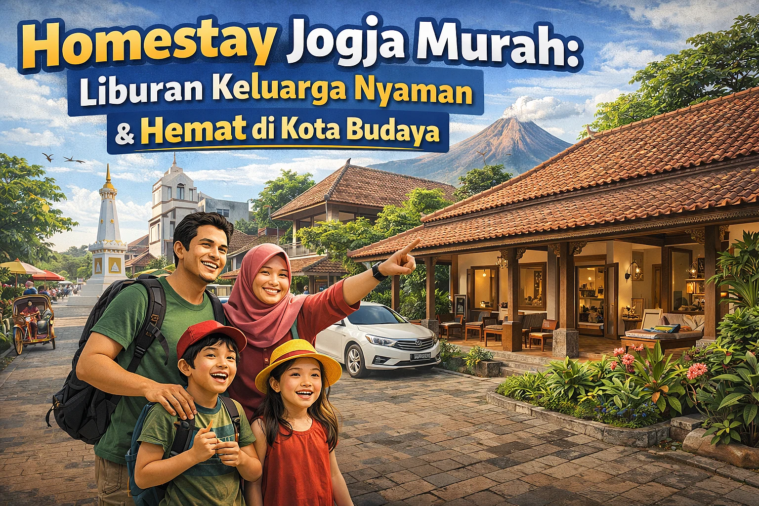 Homestay Jogja Murah: Liburan Keluarga Nyaman & Hemat di Kota Budaya