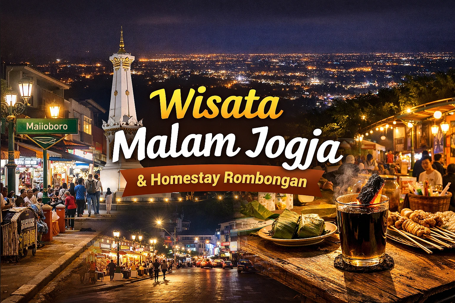 Panduan Lengkap Wisata Malam Jogja untuk Rombongan & Pilihan Homestay Dekat Hiburan Malam